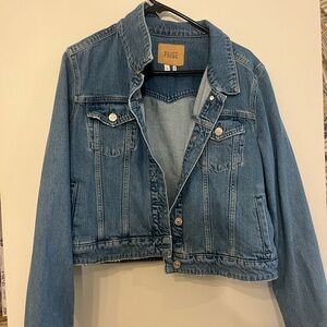 Paige Jean jacket Rowan column seems size L